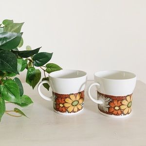 floral mugs